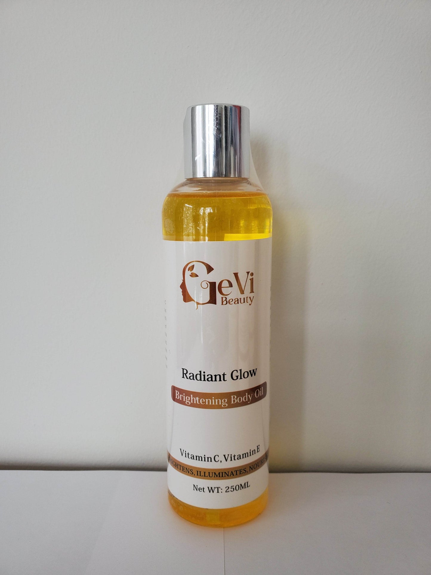 Vitamin C Brightening, Moisturizing Body Oil 250 ml - GeVi Beauty