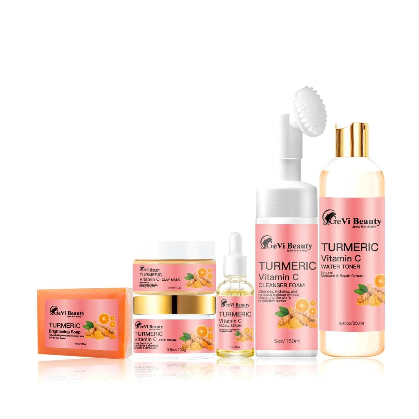 Tumeric and Vitamin C Bundle - GeVi Beauty