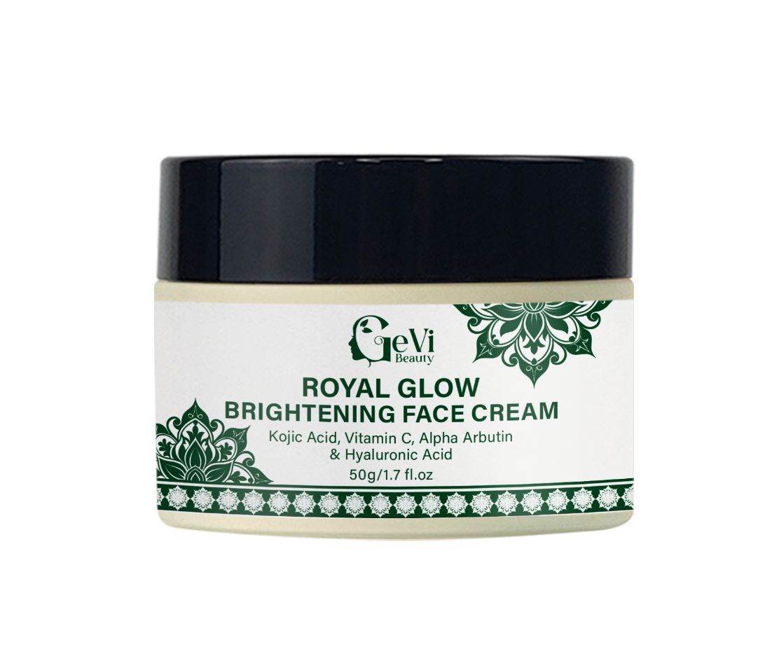 Royal Glow Brightening Face Cream/ Creme de Visage Eclaircissante 50 mg - GeVi Beauty
