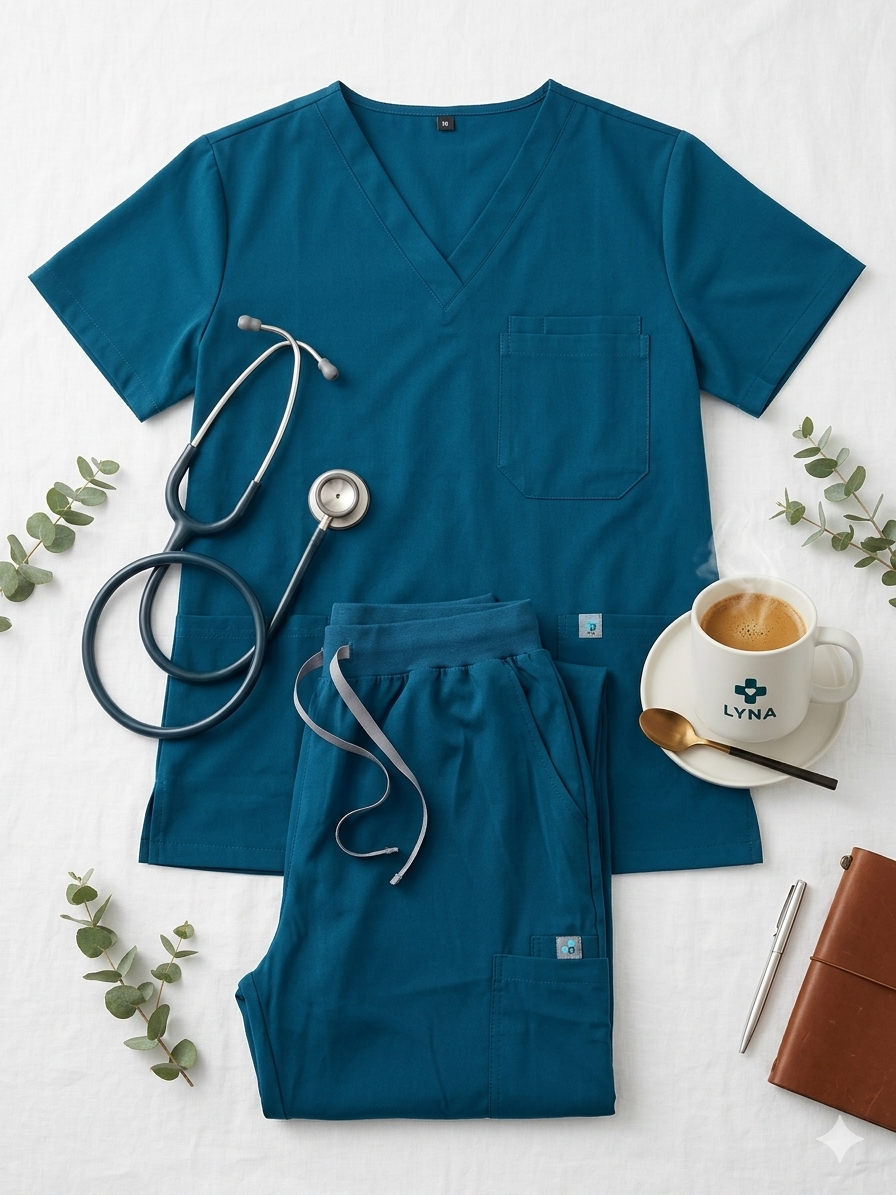 BLUE Ambition Women Scrub Set