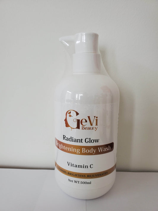 Vitamin C Brightening Body Wash 500ml - GeVi Beauty 