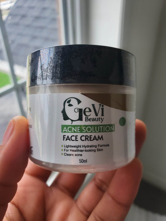 Acne Solution Face Cream 50 ml - GeVi Beauty 
