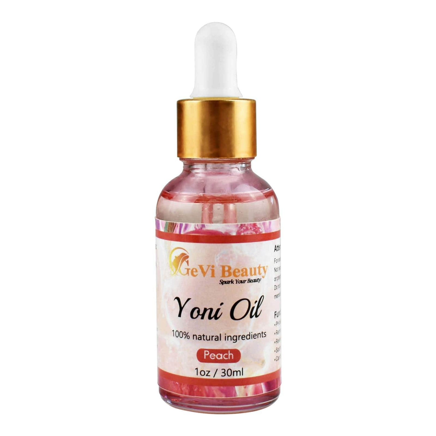 Peach Yoni Oil 30ml - GeVi Beauty 