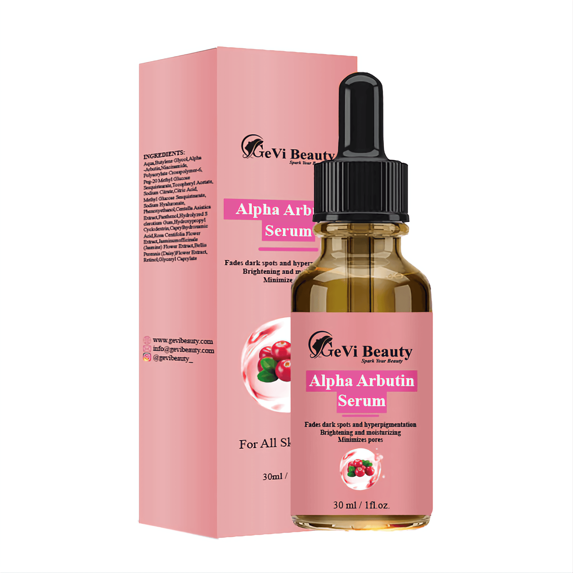 Alpha Arbutin serum - GeVi Beauty 