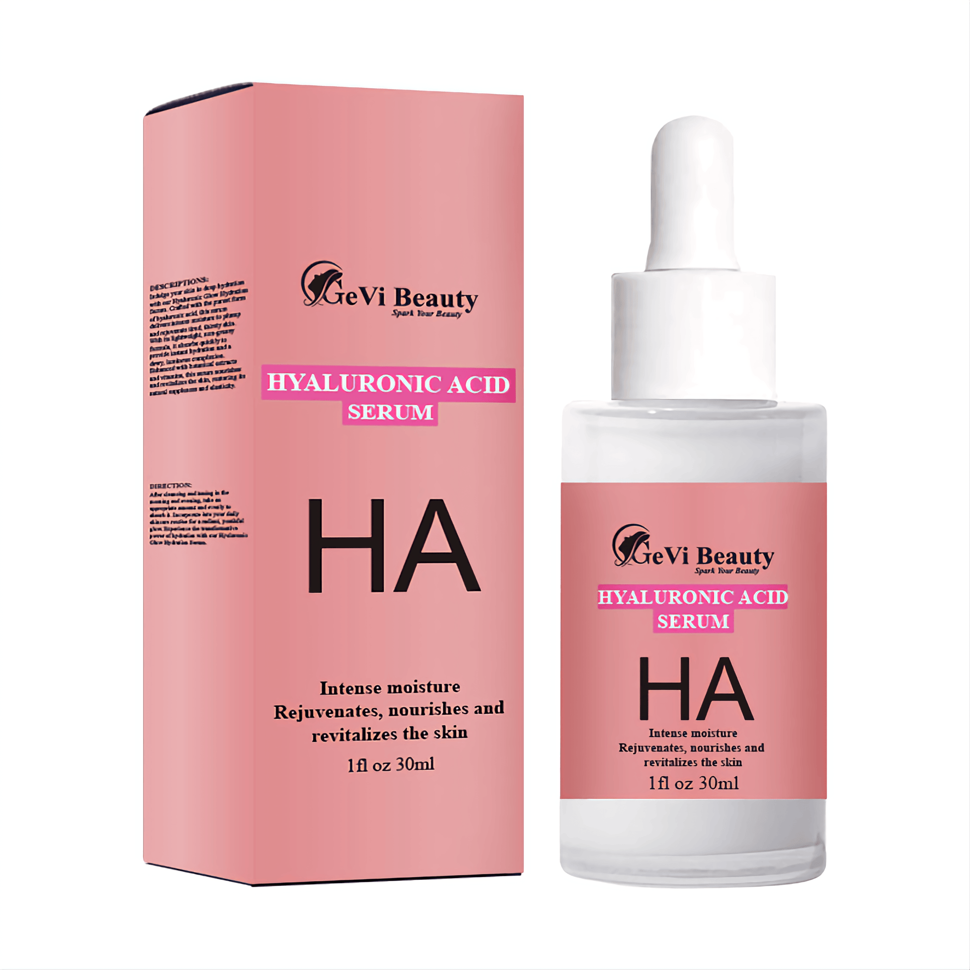 Hyaluronic Acid Serum 30ml - GeVi Beauty 