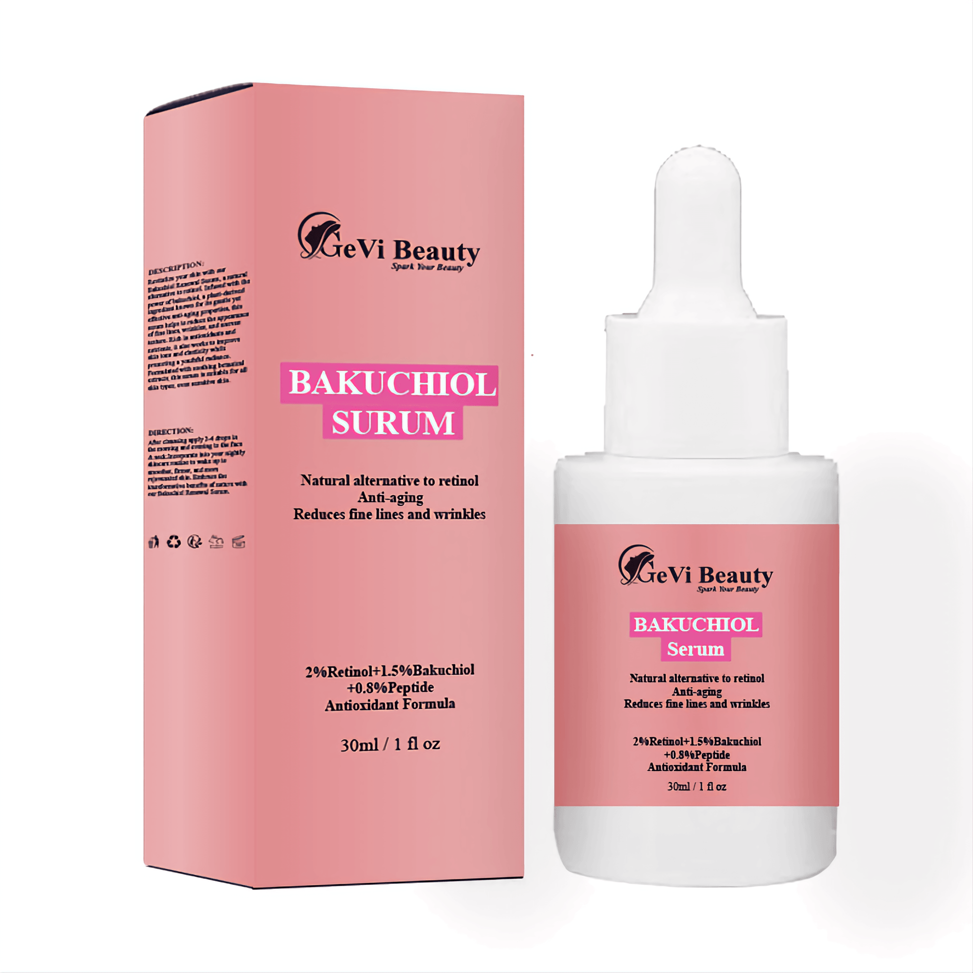 Bakuchiol Serum 30ml - GeVi Beauty 