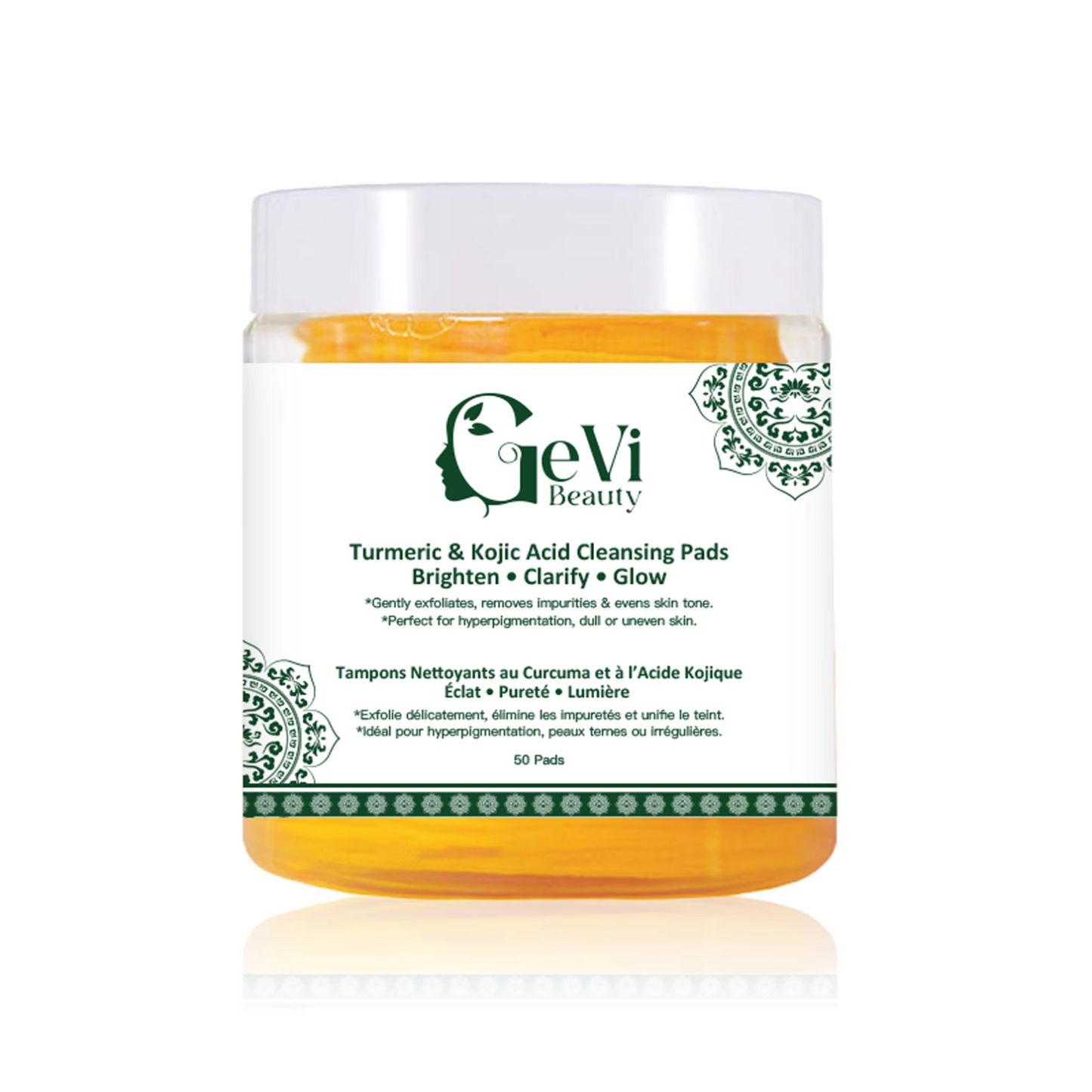 Kojic and Tumeric Cleansing pads (50pads)