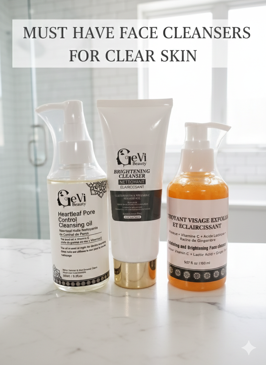 Nettoyants Visage Obligatoire/ Must have face cleansers