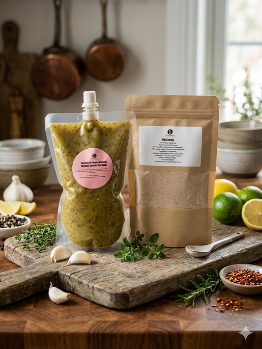 Combo Marinade Tout Usage & Epice Royale / All Purpose Marinade & Royal Spice