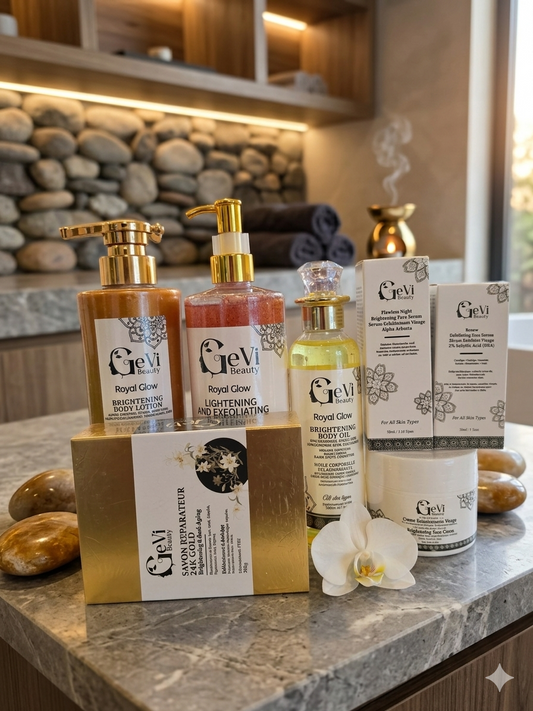 ROYAL GLOW teint caramel/ Peau Sensible/Brown Skin/ Sensible Skin