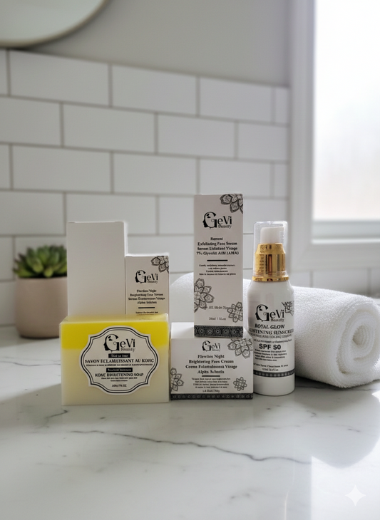 Kit Visage Eclat Petit Budget (Hyperpigmentation, teint terne)