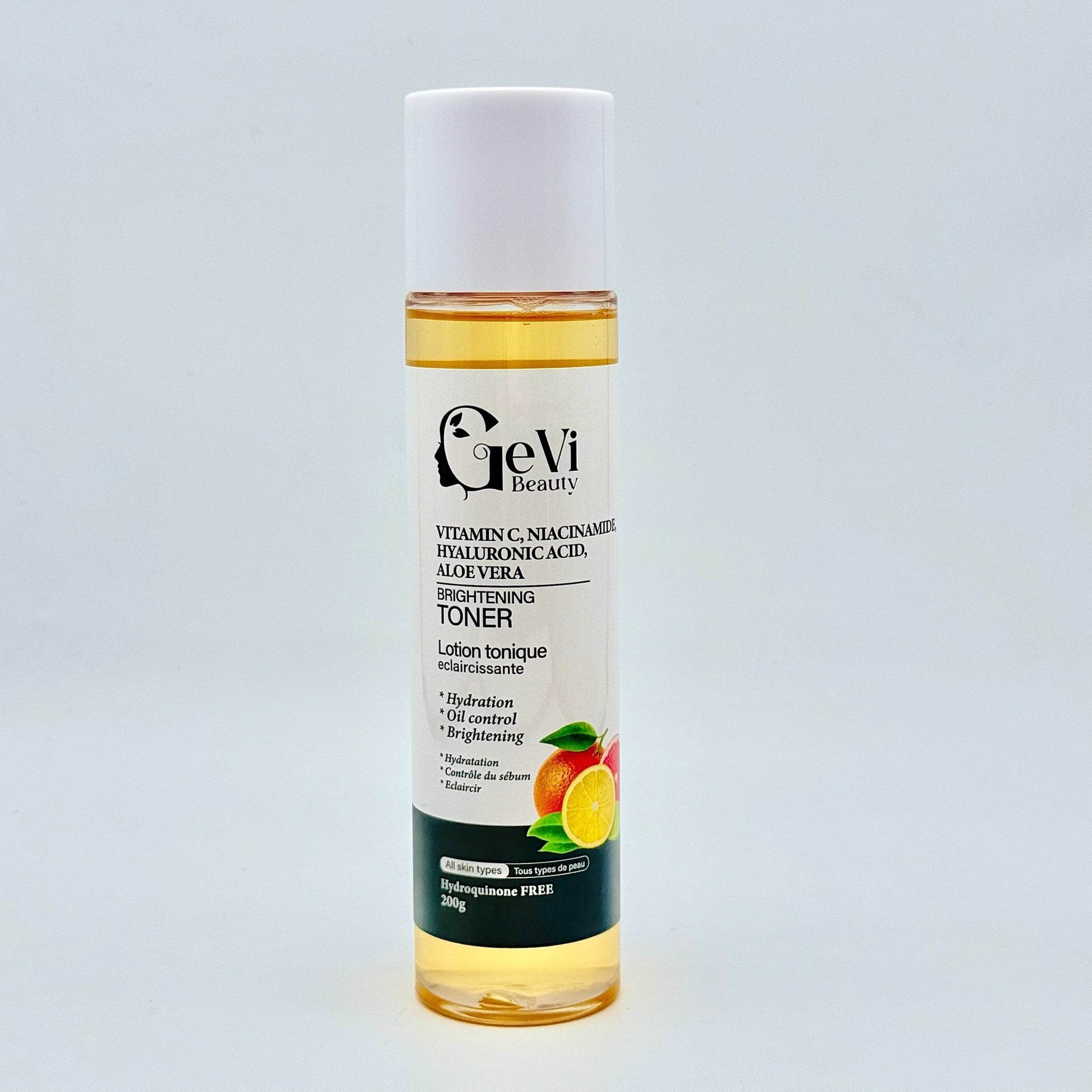 Brightening Toner 200ml - GeVi Beauty 