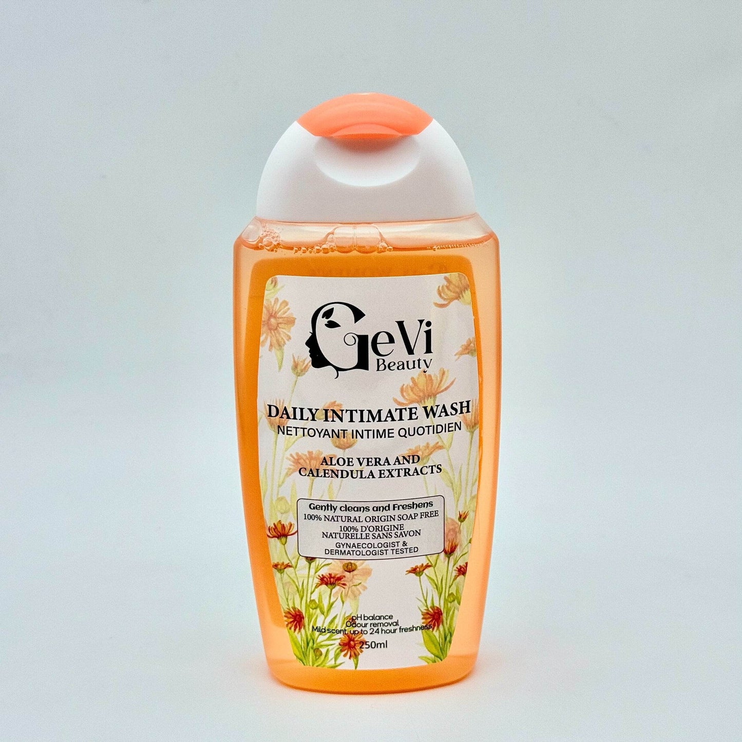 Daily Intimate Wash/ Gel Intime Quotidien 250 ml - GeVi Beauty 