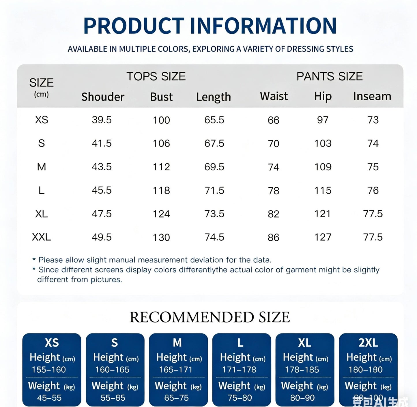BLUE Ambition Women Scrub Set