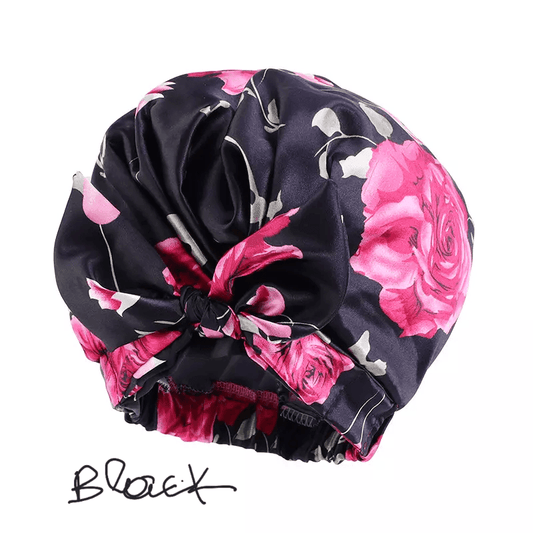 Luxury Satin Shower Cap - GeVi Beauty 