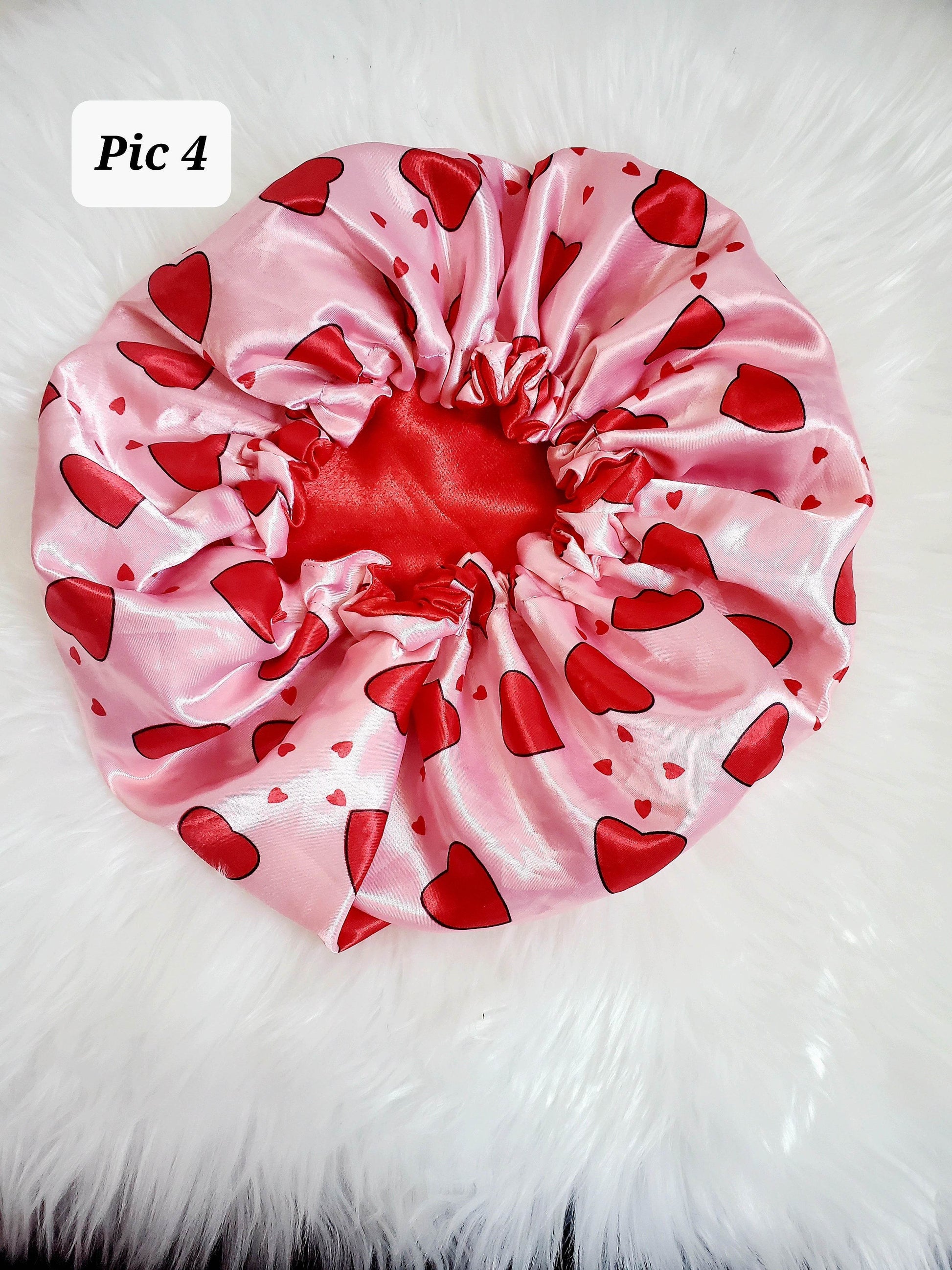 Reversible Satin Bonnet (SB6) - GeVi Beauty 