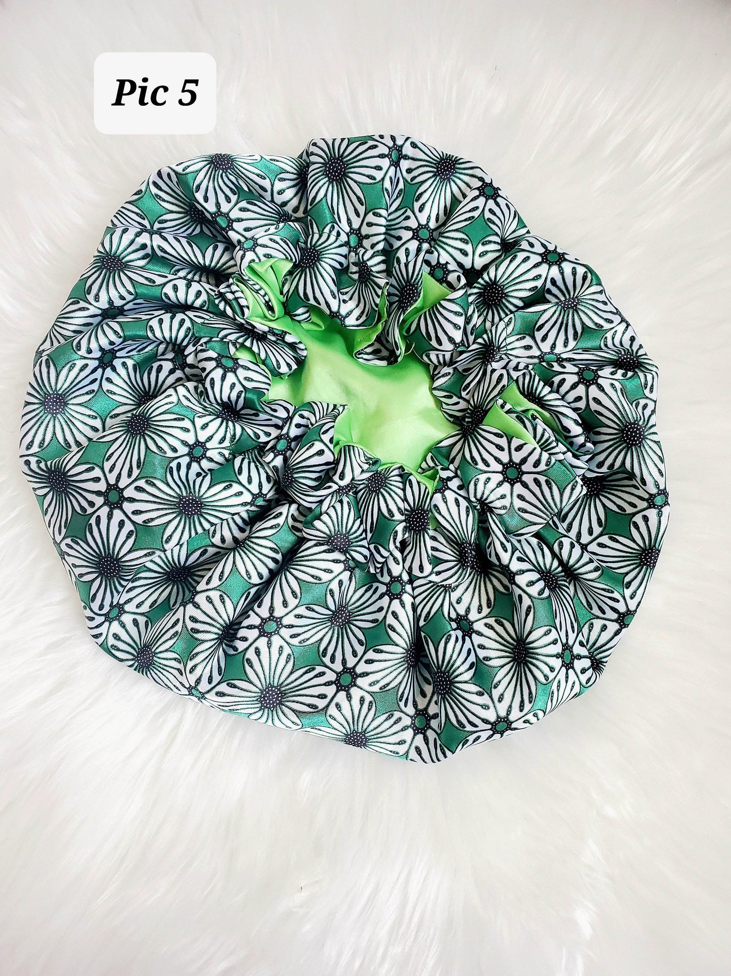 Reversible Satin Bonnet (SB6) - GeVi Beauty 