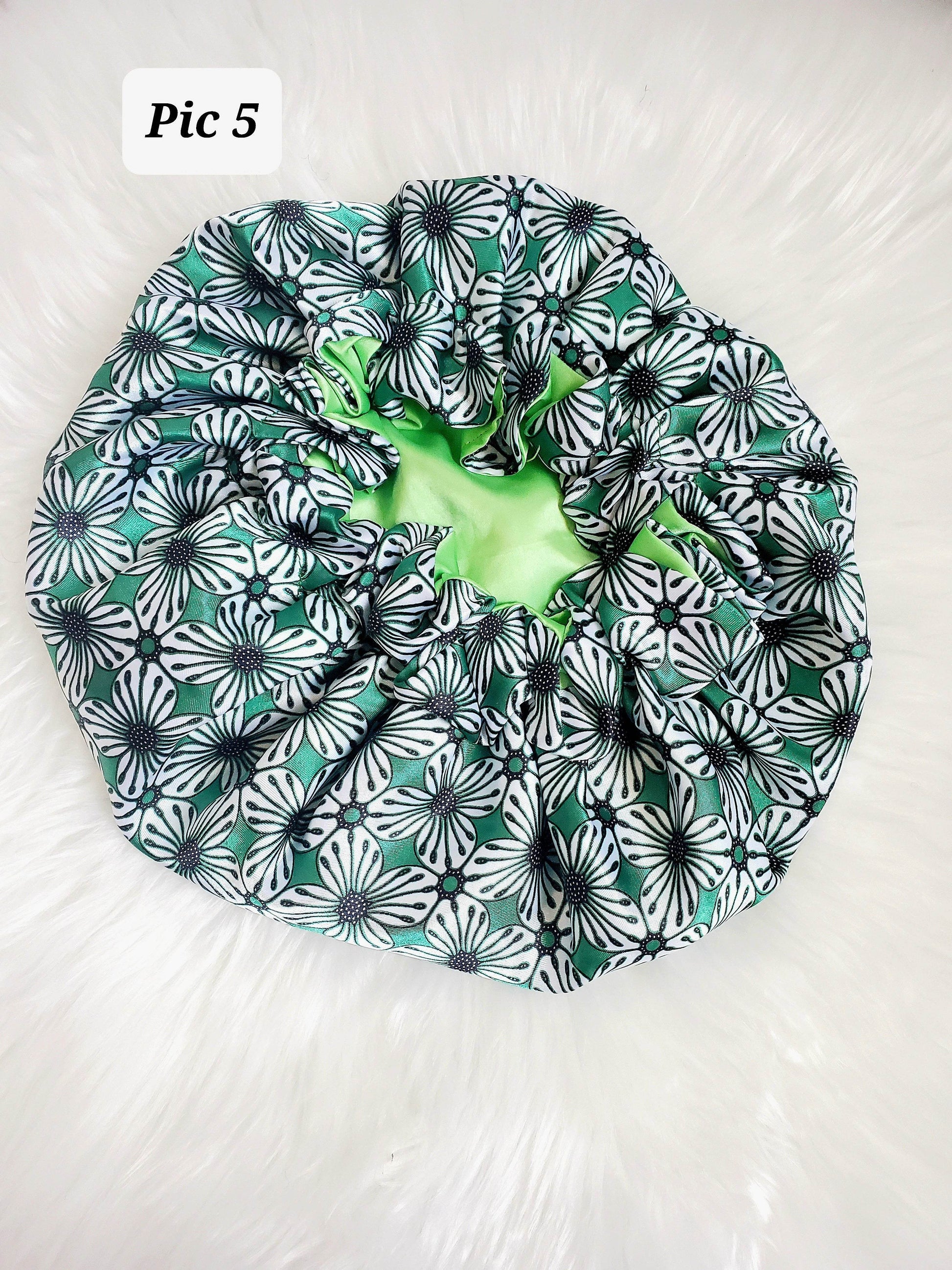 Reversible Satin Bonnet (SB6) - GeVi Beauty 