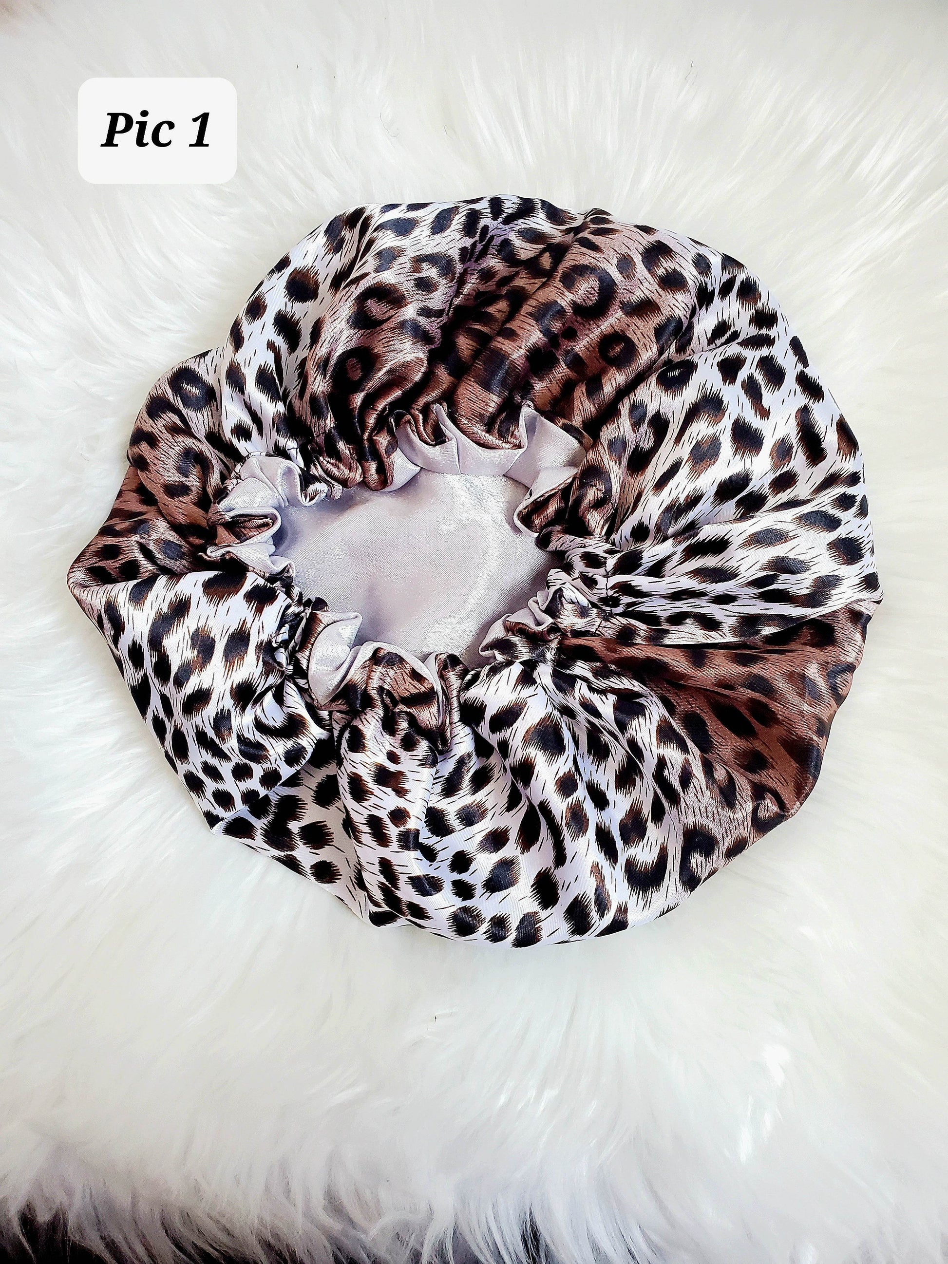 Reversible Satin Bonnet (SB6) - GeVi Beauty 
