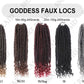 Goddess Faux Locs Crochet Hair Extensions 20" GV Hair Beauty 