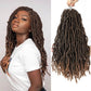 Soft Locs (Nu Locs) Crochet Hair Extensions 24" GeVi Beauty 