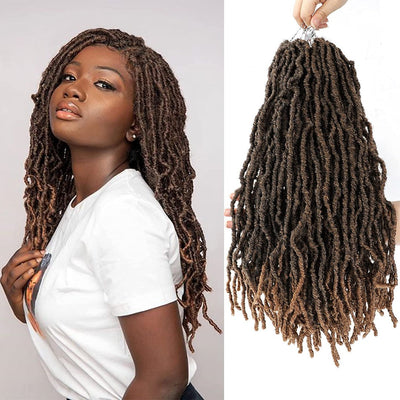 Soft Locs (Nu Locs) Crochet Hair Extensions 24" GeVi Beauty