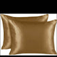 Satin Pillow Case Standard 2 pieces 20"x 30" GV Hair Beauty 